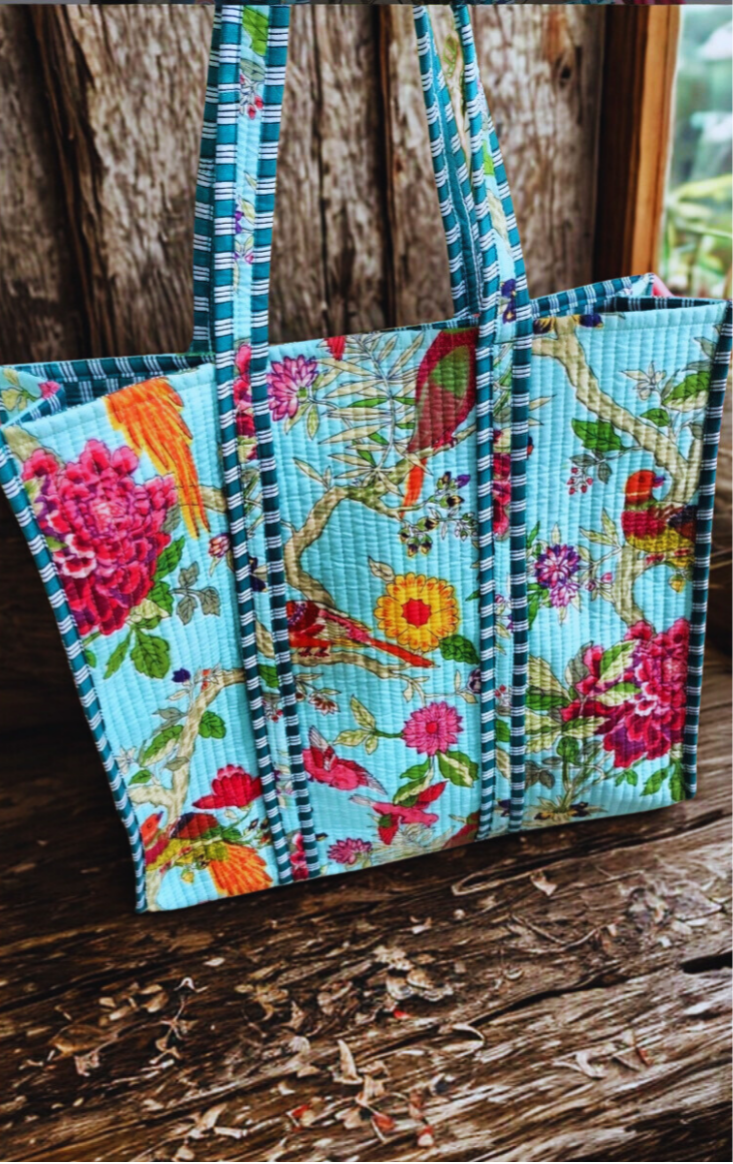 Wholesale Kantha Tote Bags | Handmade Sustainable Accessory Manufacturer & Exporter - Image 2