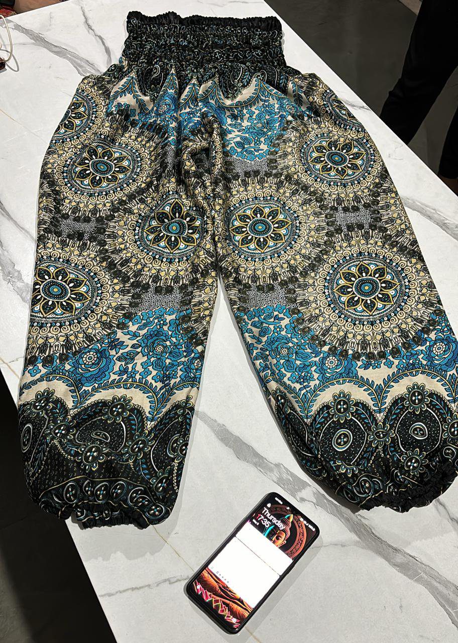 Wholesale Bohemian Harem Pants | Printed Yoga & Travel Trousers Manufacturer & Exporter