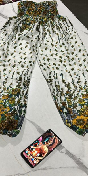 Wholesale Floral Print Harem Pants | Bohemian Yoga & Resort Wear Manufacturer & Exporter