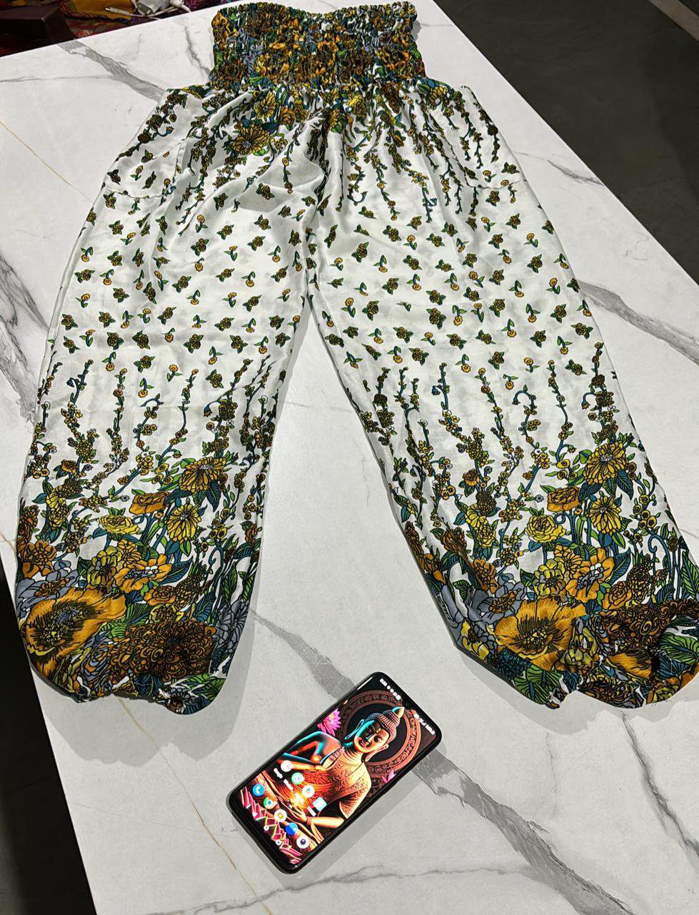 Wholesale Floral Print Harem Pants | Bohemian Yoga & Resort Wear Manufacturer & Exporter