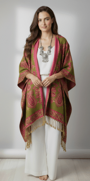 Wholesale Printed Paisley Shawls | Luxury Wrap Manufacturer & Exporter